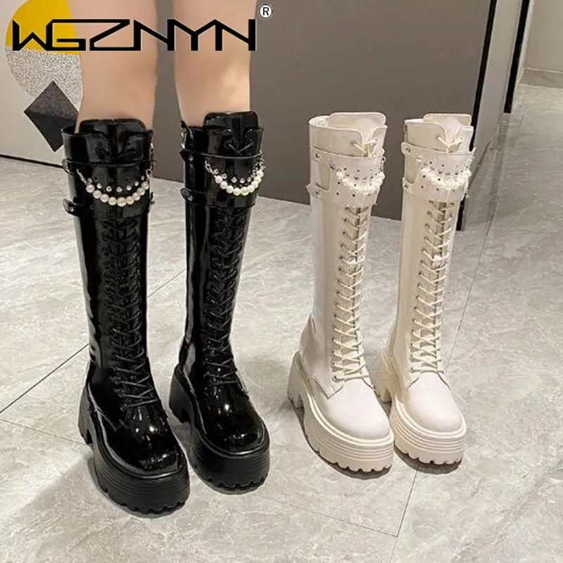 Zip Up Boots Short - 겨울 가죽 따뜻한 플러시 부츠 여성