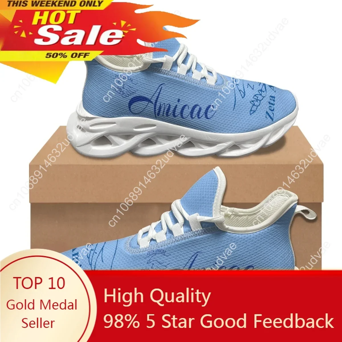 Women Shoes Sneakers - Zeta Amicae 새로운 트렌드 3D 프린트