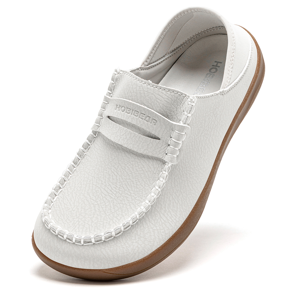 Women'S Shoes In Wide Width - HOBIBEAR 여성용 맨발 로퍼 와이드 너비