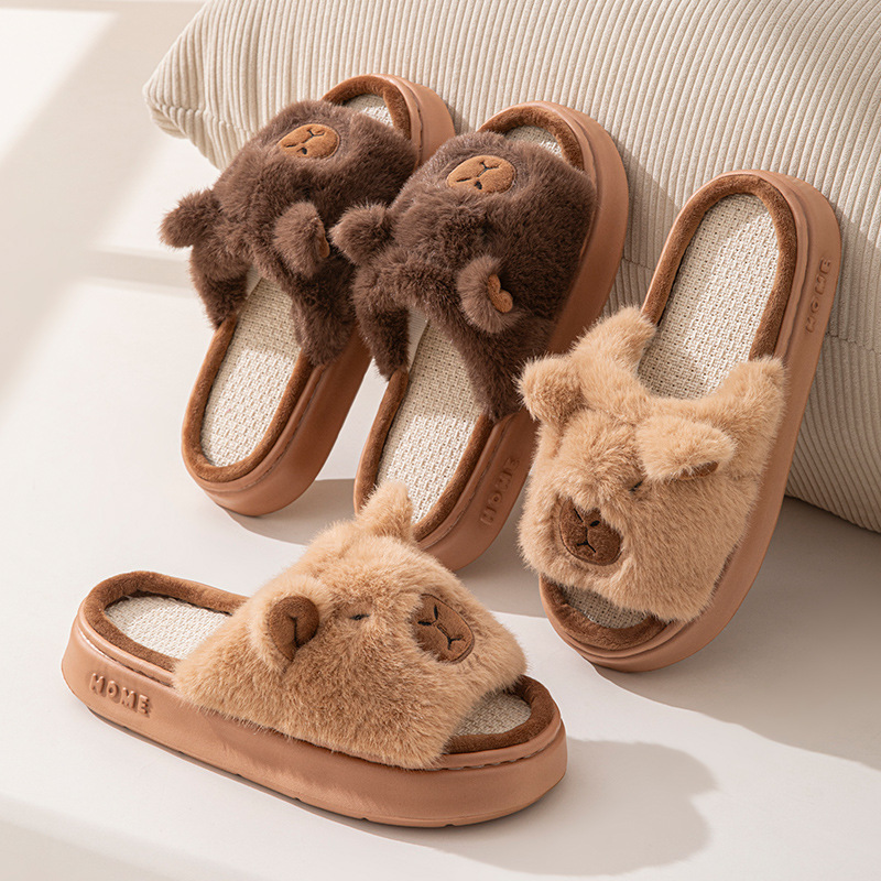 Women'S Shoes Toms - 헴프 카툰 여성 슬리퍼 홈 플랫