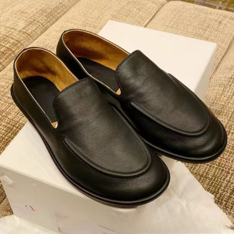 Women'S Shoes In Wide Width - 새로운 여성용 정품 가죽 로퍼 플랫