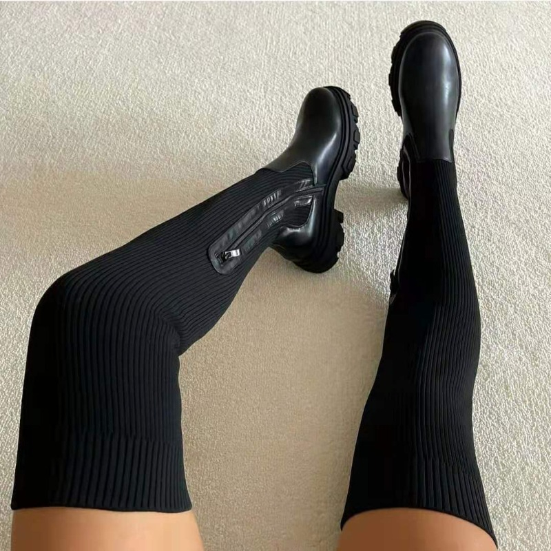 Sock Boot Women - 2025 겨울 신발 여성 양말 부츠