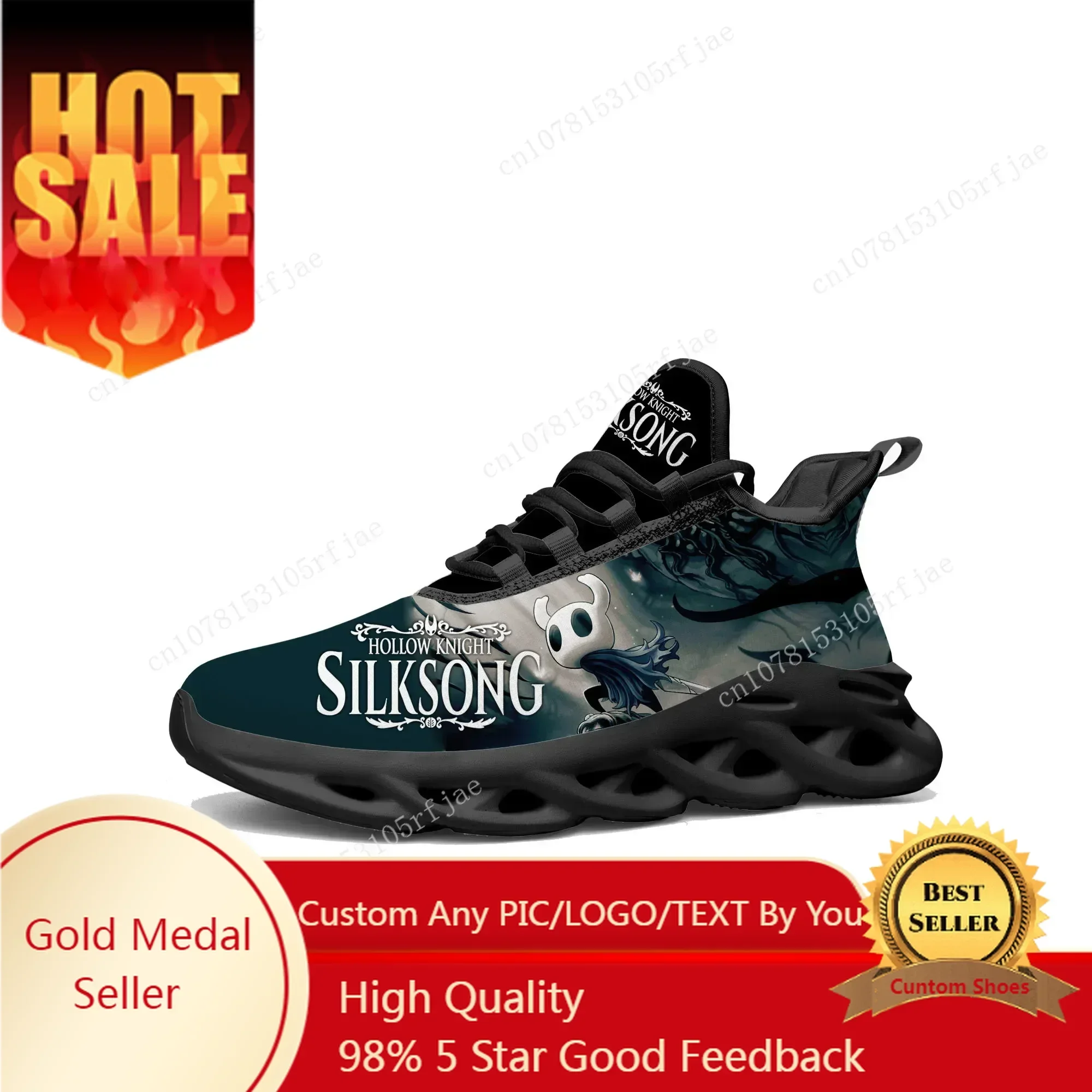 Women Shoes Sneakers - 만화 게임 고스트 할로우 나이트 플랫