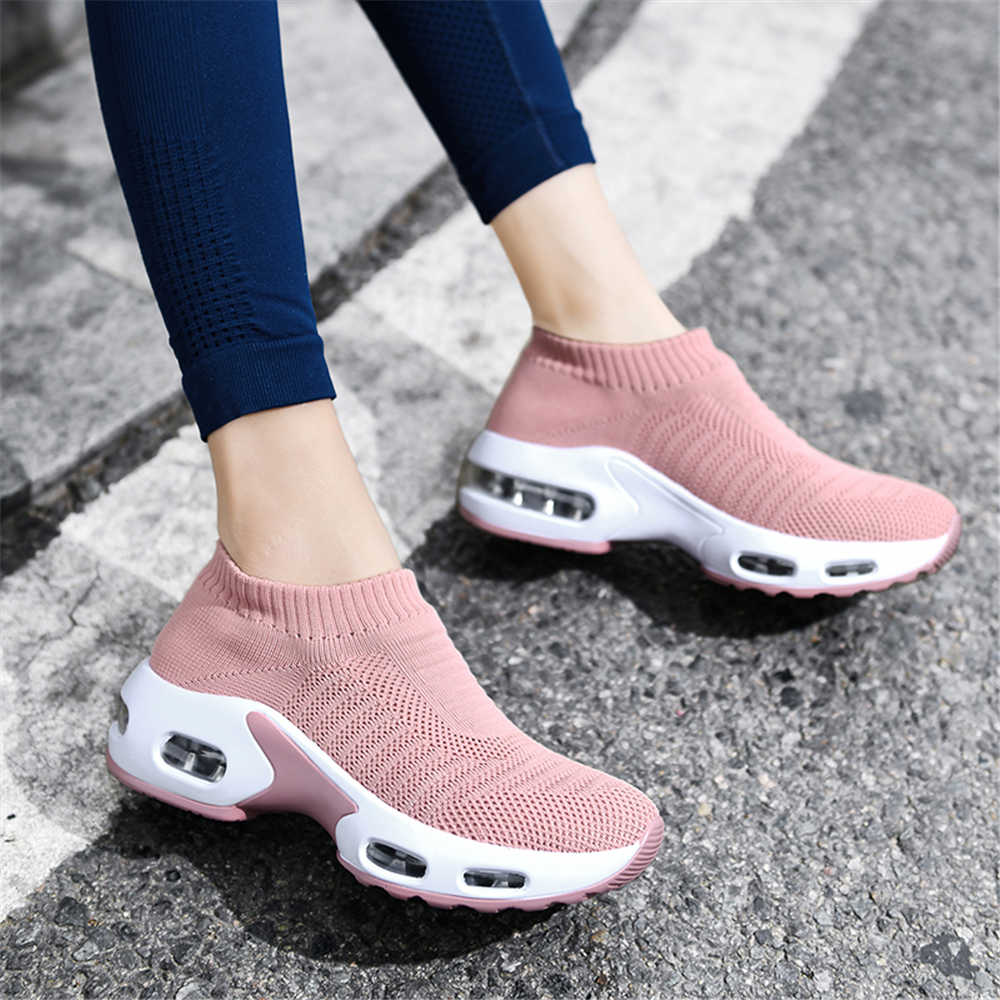 빅 사이즈 38 여성 힐 부츠 힐 운동화 여성 러닝 스 - Women Shoes Sneakers 리뷰 및 가격