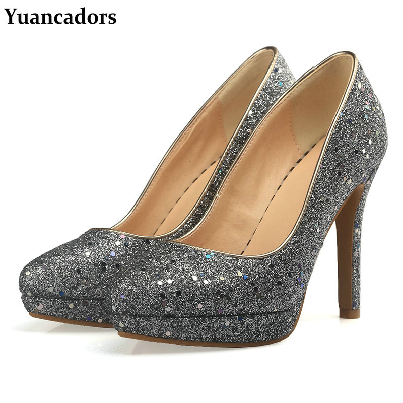 뾰족코 네이비 블루 그린 실버 스팽글 글리터 여성 스틸 - Women'S Shoes Navy Blue 리뷰 및 가격
