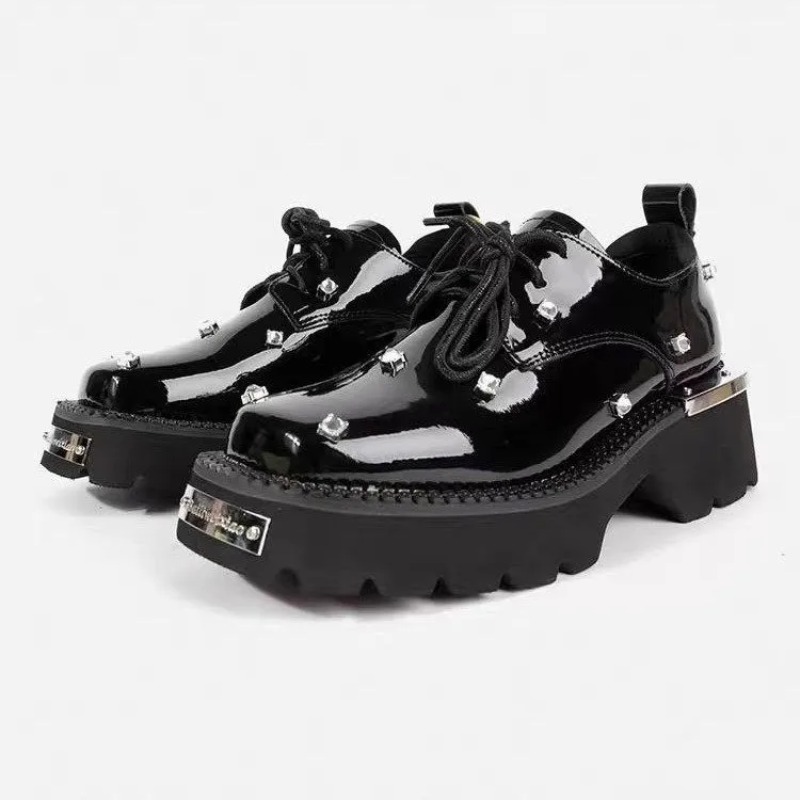 여성 로퍼 크리스탈 플랫폼 청키 메리 제인 슈즈 202 - Women Shoes Sneakers 리뷰 및 가격