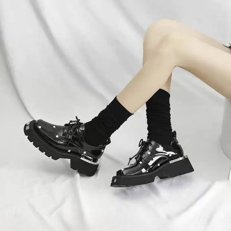 여성 로퍼 크리스탈 플랫폼 청키 메리 제인 슈즈 202 - Women Shoes Sneakers 리뷰 및 가격