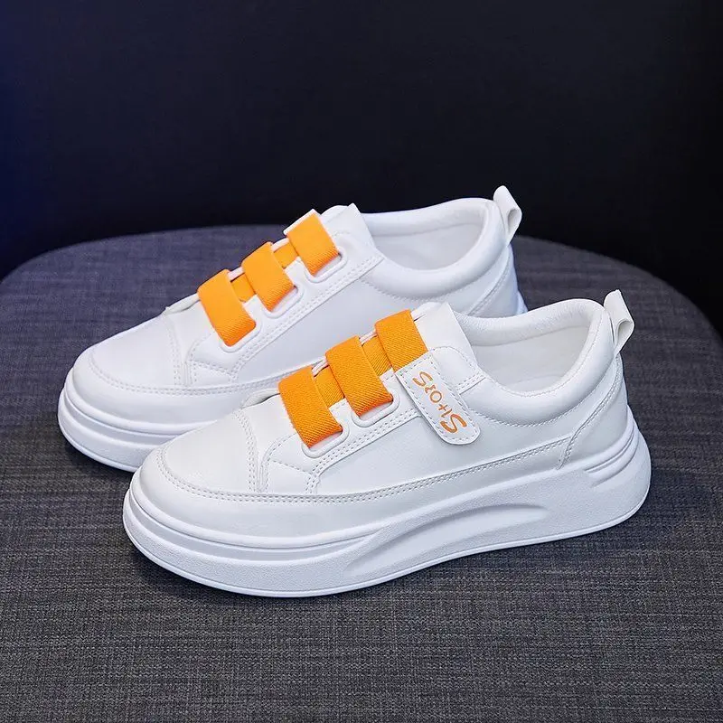 여성을위한 다목적 흰색 하이 탑 스니커즈 가을 매직 벨 - Women Shoes Must Have 리뷰 및 가격