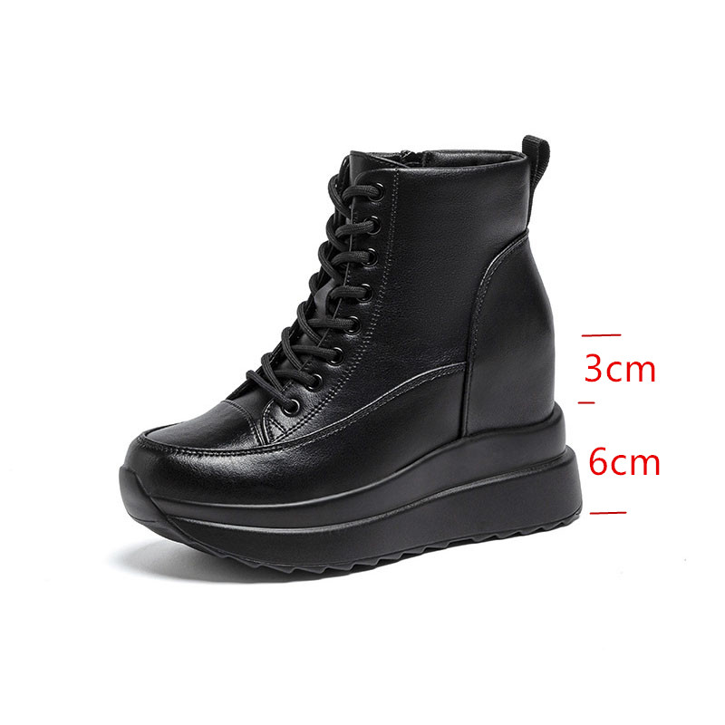 XMWRLW 정품 가죽 여성 가을 ​​신발 숨겨진 뒤꿈 - Women Shoes Sale 리뷰 및 가격