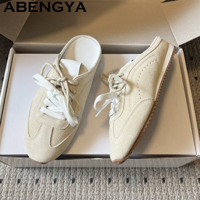 여성용 레이스 업 캐주얼 플랫 슬리퍼 여름 통기성 편안 - Women Shoes Sneakers 리뷰 및 가격