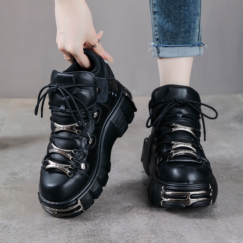초초한 패션 필수품! 헤비메탈 두꺼운 밑창 하이 - 탑 - Women Shoes Must Have 리뷰 및 가격