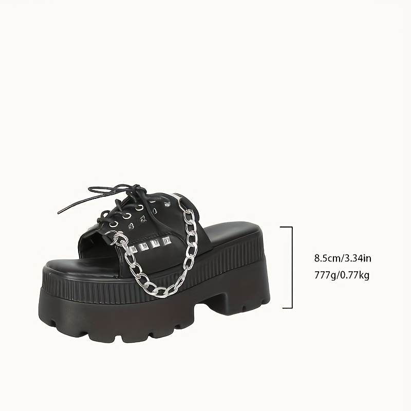 고딕 플랫폼 샌들 - 원 페달 플랫폼 샌들, 콘서트 및 - Women Shoes Must Have 리뷰 및 가격