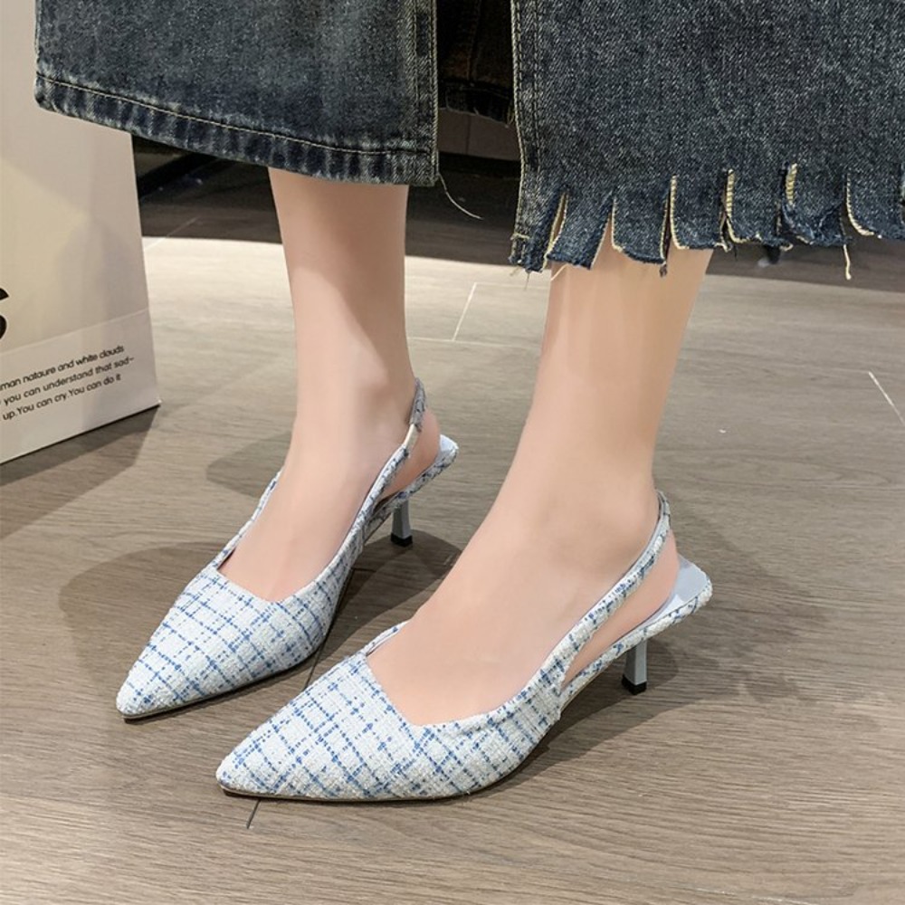 우아한 오피스 여성용 슬링백 스틸레토 슈즈 여름용 백리 - Women'S Shoes Veja 리뷰 및 가격