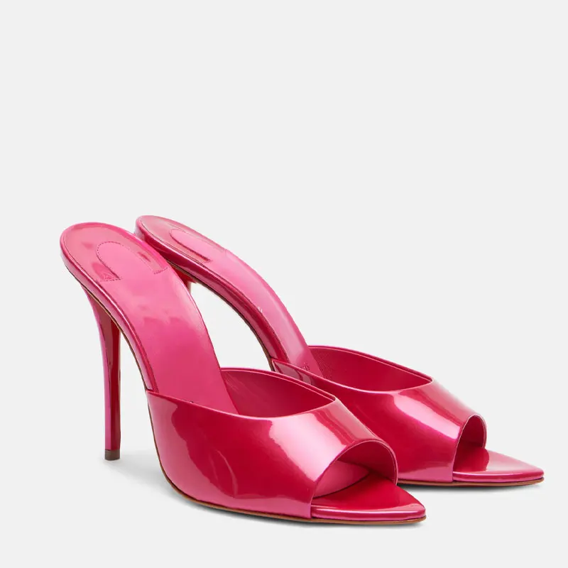 여성용 신발 새로운 뾰족한 오픈 토 로마 샌들 메탈 섹 - Women'S Shoes Veja 리뷰 및 가격