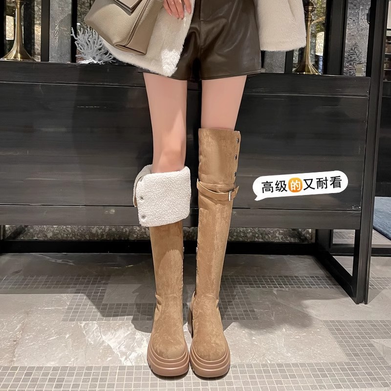 무릎 위까지 오는 부츠 2025 레트로 웨스턴 부츠 여 - Sock Boot Women 리뷰 및 가격