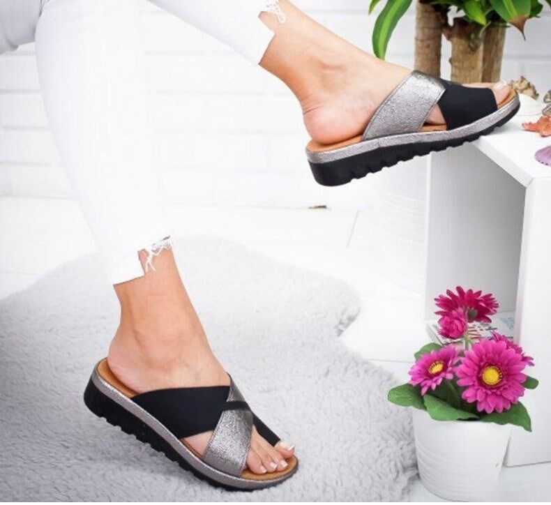 여성용 신발 슬리퍼 정형외과 유니온 교정기, 편안한 플 - Women'S Shoes With Bunions 리뷰 및 가격