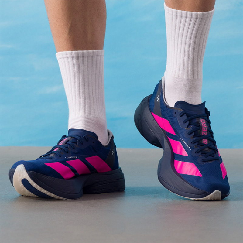 아디다스 아디제로 네이비 핑크 레이싱 러닝화 라이트스트 - Women'S Shoes Pink Adidas 리뷰 및 가격