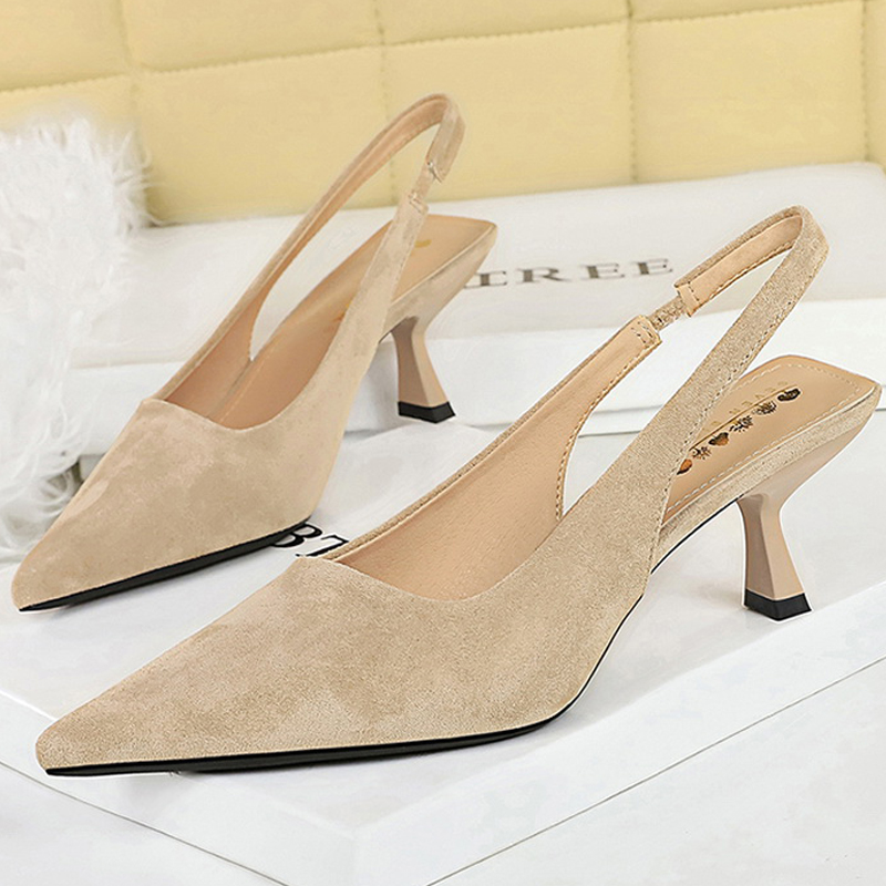 새로운 프랑스 스타일 여성 펌프스 뾰족한 굽 높은 하이 - Women'S Shoes Veja 리뷰 및 가격
