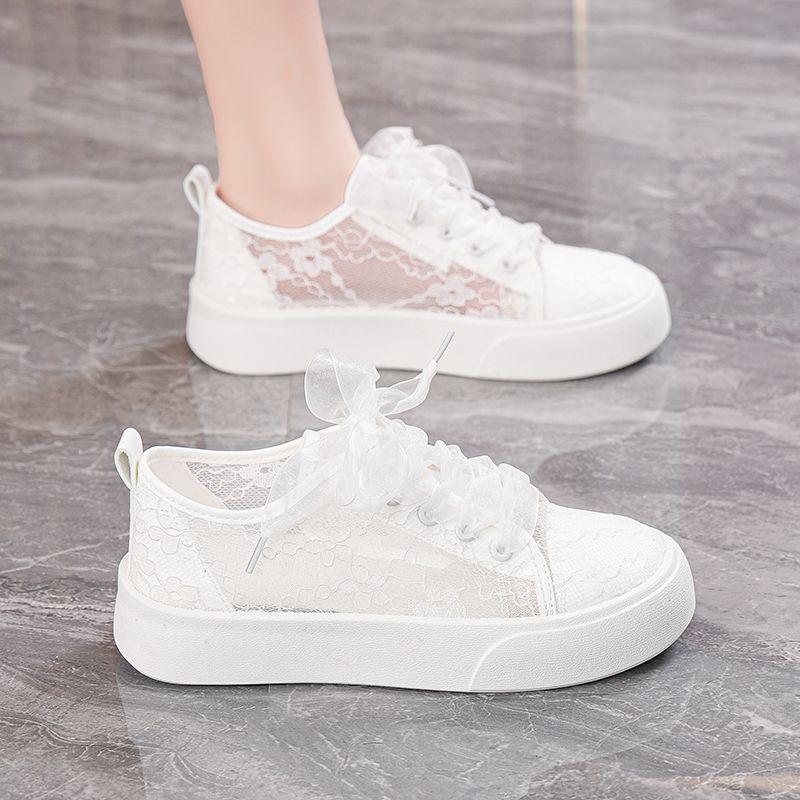 ​ 여성 캐주얼 화이트 스니커즈 2025 신상 통기성  - Women Shoes Must Have 리뷰 및 가격