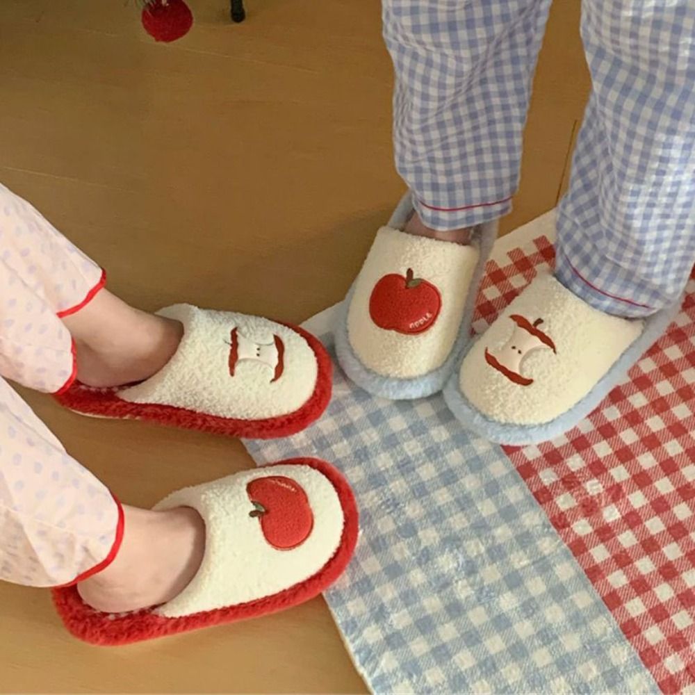 패션 그리드 스트라이프 귀여운 슬리퍼 미끄럼 방지 부드 - Women Shoes For Winter 리뷰 및 가격