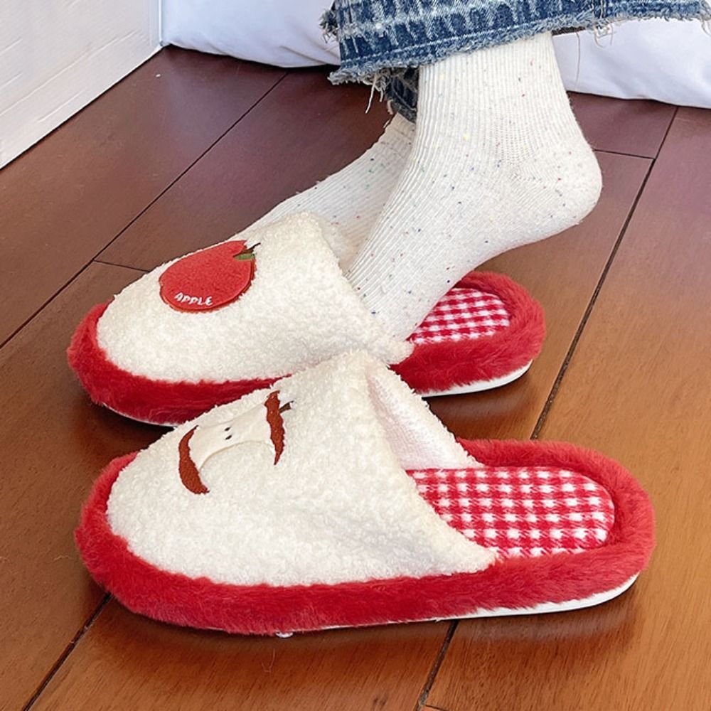 패션 그리드 스트라이프 귀여운 슬리퍼 미끄럼 방지 부드 - Women Shoes For Winter 리뷰 및 가격