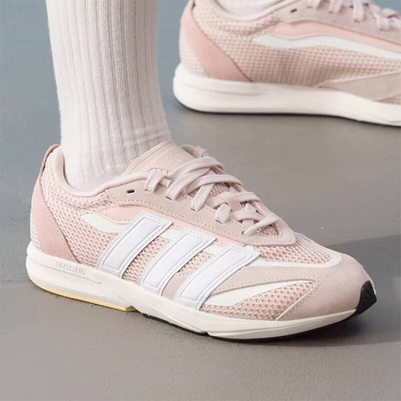 인기 아디다스 라이트 핑크 스웨이드 메쉬 레트로 러닝  - Women'S Shoes Pink Adidas 리뷰 및 가격