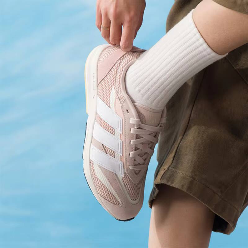 인기 아디다스 라이트 핑크 스웨이드 메쉬 레트로 러닝  - Women'S Shoes Pink Adidas 리뷰 및 가격