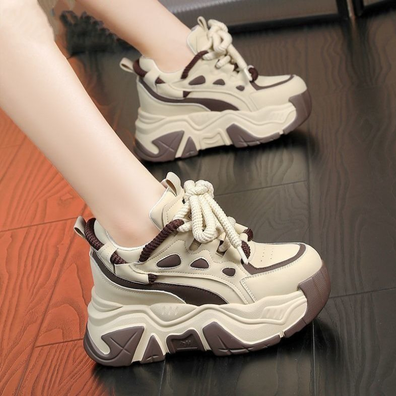 2025 겨울 필수템 8cm 두꺼운 밑창 청키 스니커즈 - Women Shoes Must Have 리뷰 및 가격